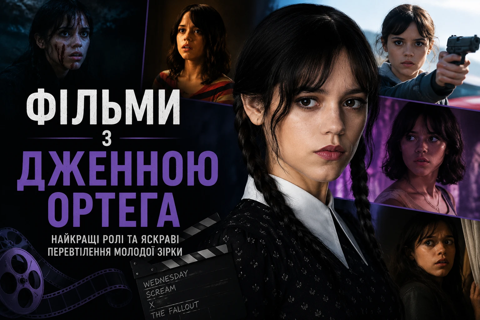 Дженна Ортеґа та її найпомітніші ролі у кіно